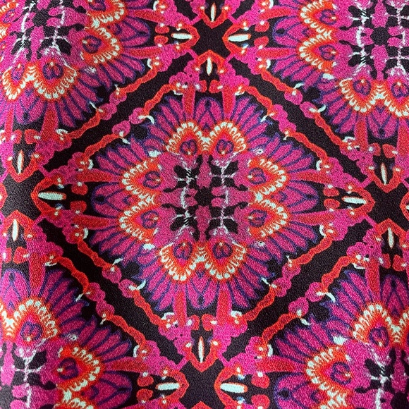 Pink Bohemian print camisole top by Target brand Xhilaration - Picture 3 of 7